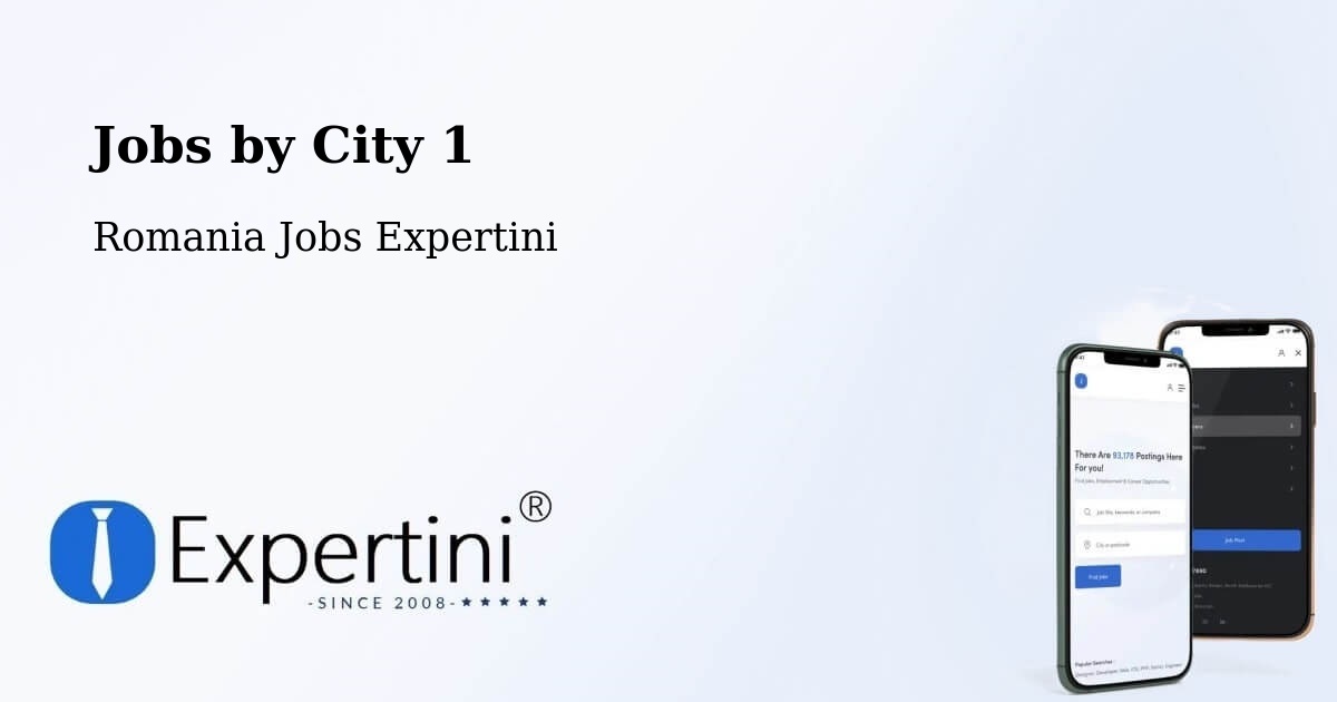 City Jobs in Romania - Expertini